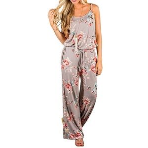 Women’s Casual Floral Jumpsuit Romper
